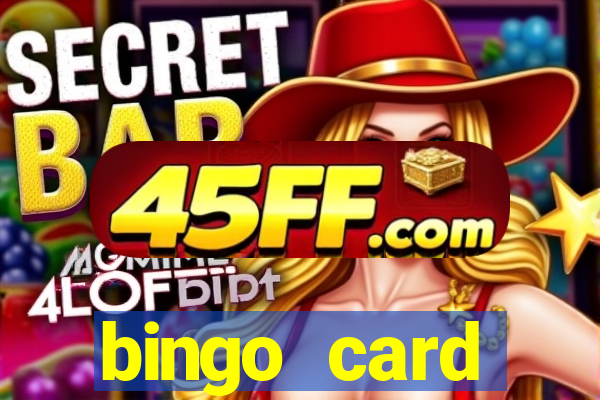 bingo card generator with pictures